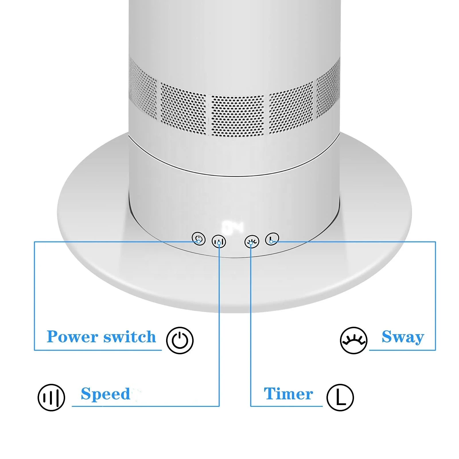 99cm Height Floor Standing Tou - Dyson Fan Am07 review and price